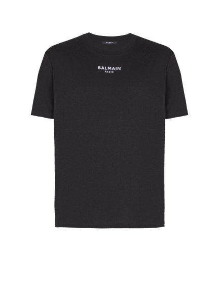 Embroidered Balmain Paris T-shirt